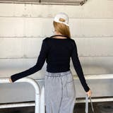 アンサンブル風サイドドロストトップス | non-hedge  | 詳細画像23 