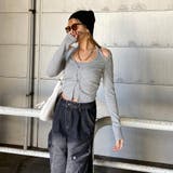 アンサンブル風サイドドロストトップス | non-hedge  | 詳細画像3 