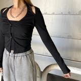 アンサンブル風サイドドロストトップス | non-hedge  | 詳細画像32 