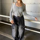 アンサンブル風サイドドロストトップス | non-hedge  | 詳細画像4 