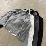 アンサンブル風サイドドロストトップス | non-hedge  | 詳細画像37 