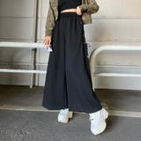 サイドレースアップカットワイドパンツ | non-hedge  | 詳細画像9 