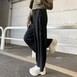 サイドレースアップカットワイドパンツ | non-hedge  | 詳細画像12 