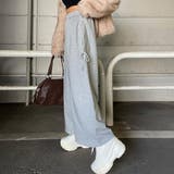 サイドレースアップカットワイドパンツ | non-hedge  | 詳細画像18 