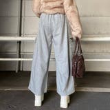 サイドレースアップカットワイドパンツ | non-hedge  | 詳細画像20 