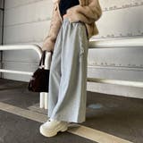 サイドレースアップカットワイドパンツ | non-hedge  | 詳細画像22 