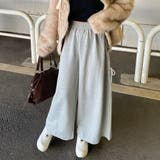 サイドレースアップカットワイドパンツ | non-hedge  | 詳細画像23 