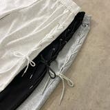 サイドレースアップカットワイドパンツ | non-hedge  | 詳細画像33 