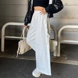 サイドレースアップカットワイドパンツ | non-hedge  | 詳細画像5 