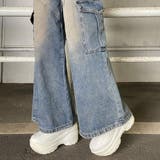 切替デニムカーゴパンツ | non-hedge  | 詳細画像13 