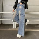 切替デニムカーゴパンツ | non-hedge  | 詳細画像16 