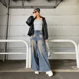 切替デニムカーゴパンツ | non-hedge  | 詳細画像2 