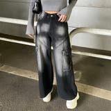 切替デニムカーゴパンツ | non-hedge  | 詳細画像25 