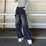 タックデニムカーゴパンツ | non-hedge  | 詳細画像12 