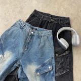 タックデニムカーゴパンツ | non-hedge  | 詳細画像28 