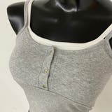 シルバーボタンアンサンブル風キャミソール | non-hedge  | 詳細画像16 