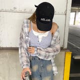 シルバーボタンアンサンブル風キャミソール | non-hedge  | 詳細画像4 