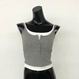 ボタンヘンリーアンサンブル風キャミソール | non-hedge  | 詳細画像11 