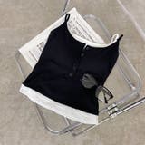 ボタンヘンリーアンサンブル風キャミソール | non-hedge  | 詳細画像24 