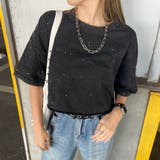 ブラック×グレー | ブリーチショートTシャツ | non-hedge 