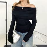 オフショルダーサイドドロストT | non-hedge  | 詳細画像11 