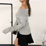 オフショルダーサイドドロストT | non-hedge  | 詳細画像16 