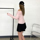 オフショルダーサイドドロストT | non-hedge  | 詳細画像20 