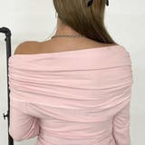 オフショルダーサイドドロストT | non-hedge  | 詳細画像26 