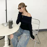 オフショルダーサイドドロストT | non-hedge  | 詳細画像7 