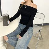 オフショルダーサイドドロストT | non-hedge  | 詳細画像8 