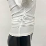 オフショルダーサイドドロストTシャツ | non-hedge | 詳細画像41