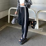 配色ラインカットパンツ | non-hedge  | 詳細画像19 