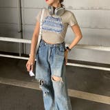 デニムロゴショートTシャツ | non-hedge  | 詳細画像11 