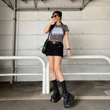 デニムロゴショートTシャツ | non-hedge  | 詳細画像24 