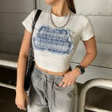 デニムロゴショートTシャツ | non-hedge  | 詳細画像6 