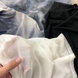 デニムスピンドルベアシアー切替トップス | non-hedge  | 詳細画像44 