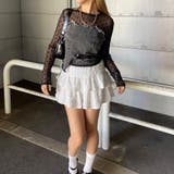 デニムベアイレギュラーヘムシアー切替トップス | non-hedge | 詳細画像15