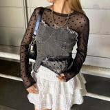 デニムベアイレギュラーヘムシアー切替トップス | non-hedge | 詳細画像17