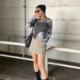 デニムベアイレギュラーヘムシアー切替トップス | non-hedge | 詳細画像19