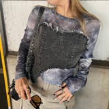 デニムベアイレギュラーヘムシアー切替トップス | non-hedge | 詳細画像22