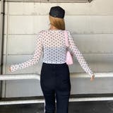 デニムベアイレギュラーヘムシアー切替トップス | non-hedge | 詳細画像5