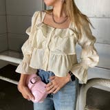 ティアードスクエアプルオーバー | non-hedge  | 詳細画像1 