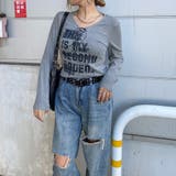 ロゴレースアップTシャツ | non-hedge  | 詳細画像10 