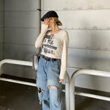 ロゴレースアップTシャツ | non-hedge  | 詳細画像21 