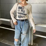 ロゴレースアップTシャツ | non-hedge  | 詳細画像24 