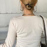 ロゴレースアップTシャツ | non-hedge  | 詳細画像27 