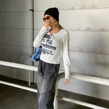 ロゴレースアップTシャツ | non-hedge  | 詳細画像7 