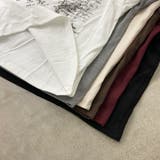 アンサンブル風ロゴレースアップTシャツ | non-hedge  | 詳細画像43 