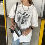 オフホワイト | ロゴ転写ビッグTシャツ | non-hedge 