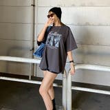 ロゴ転写ビッグTシャツ | non-hedge  | 詳細画像2 